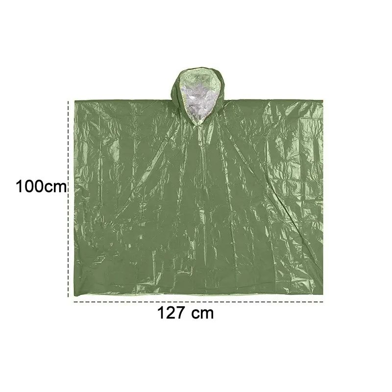 Emergency Survival Rain Hot Po - огляд і ціна Survival Blanket Reflective