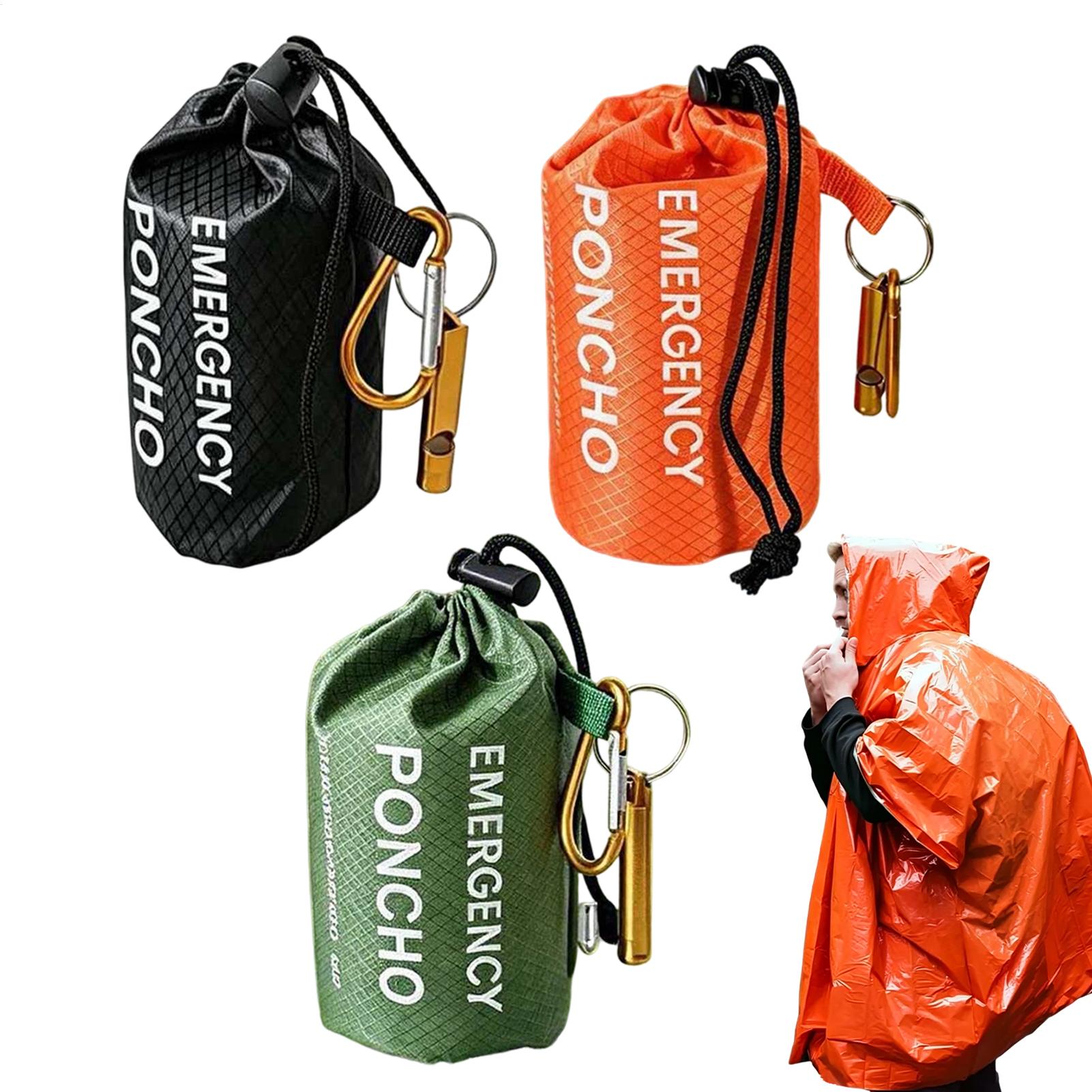 3pcs Survival Emergency Rain P - огляд і ціна Survival Blanket Reflective