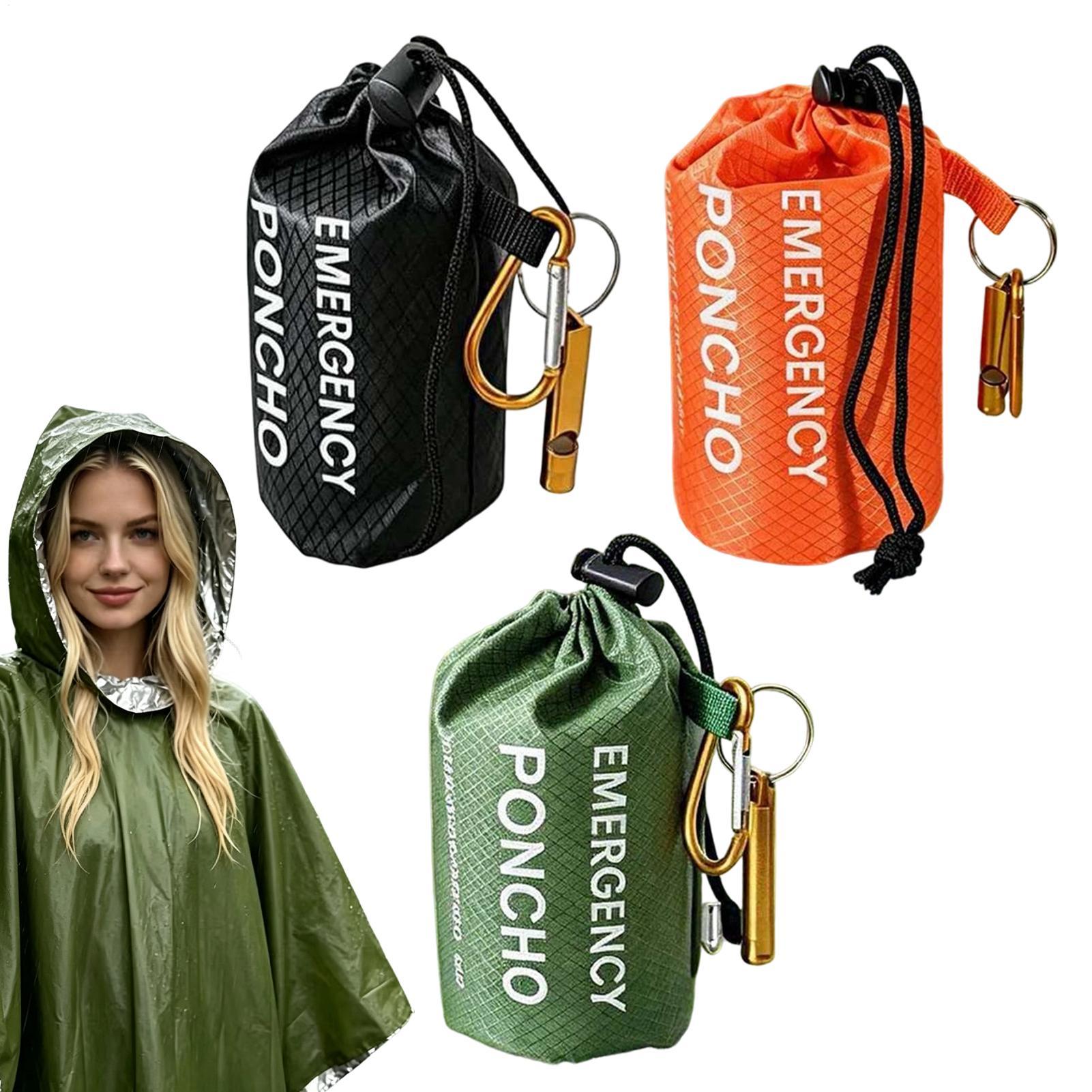 3pcs Survival Emergency Rain P - огляд і ціна Survival Blanket Reflective