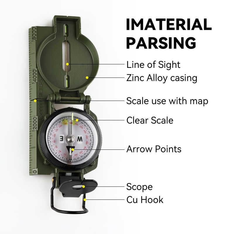 Compass Military Grade, Precis - огляд і ціна Compass Lensatic