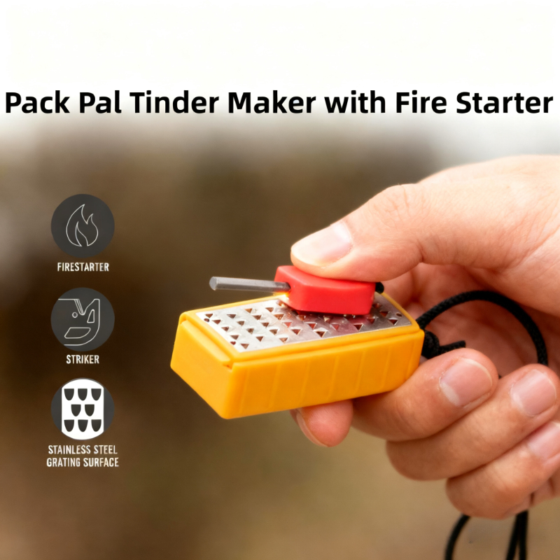 Lightweight Tinder Maker with  - огляд і ціна Magnesium Fire Starter
